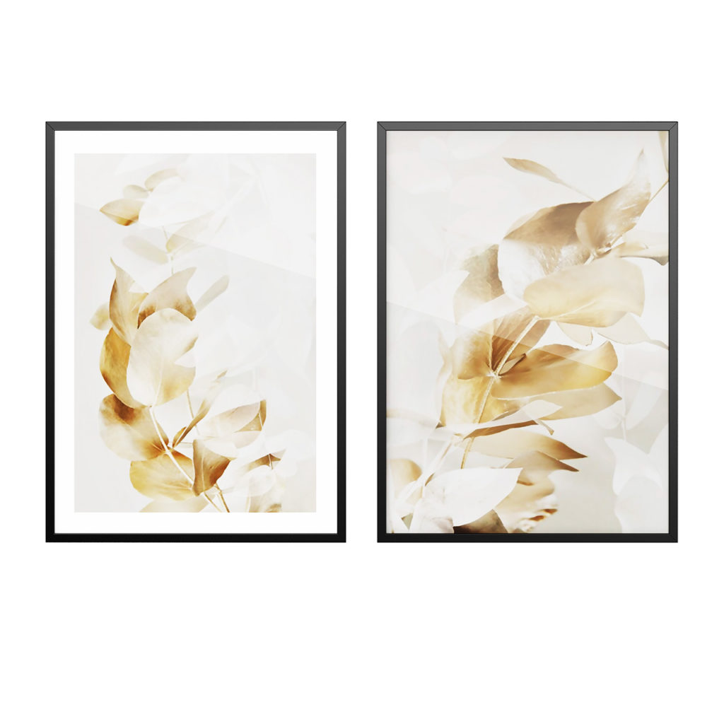 Desenio Art Prints Golden Eucalyptus Poster_小熊猫超级