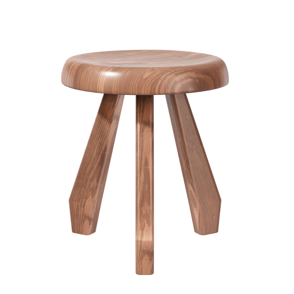 Cassina Tabouret Meribel 凳子_小熊猫超级