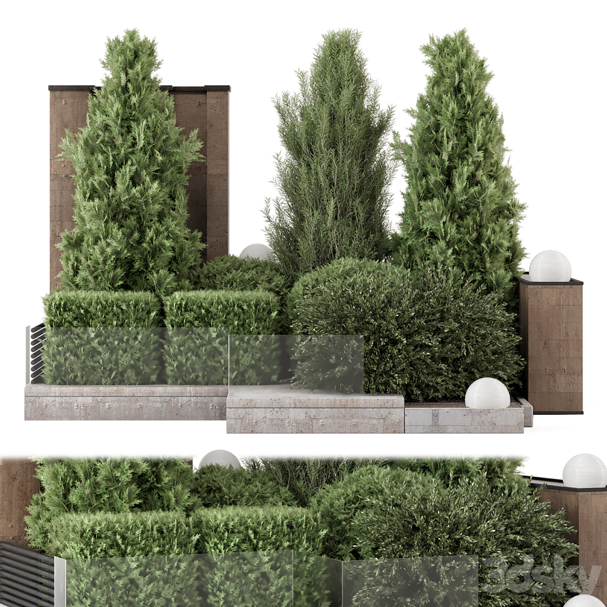 Backyard 及 Landscape Bush Tree 2561 2015_小熊猫超级