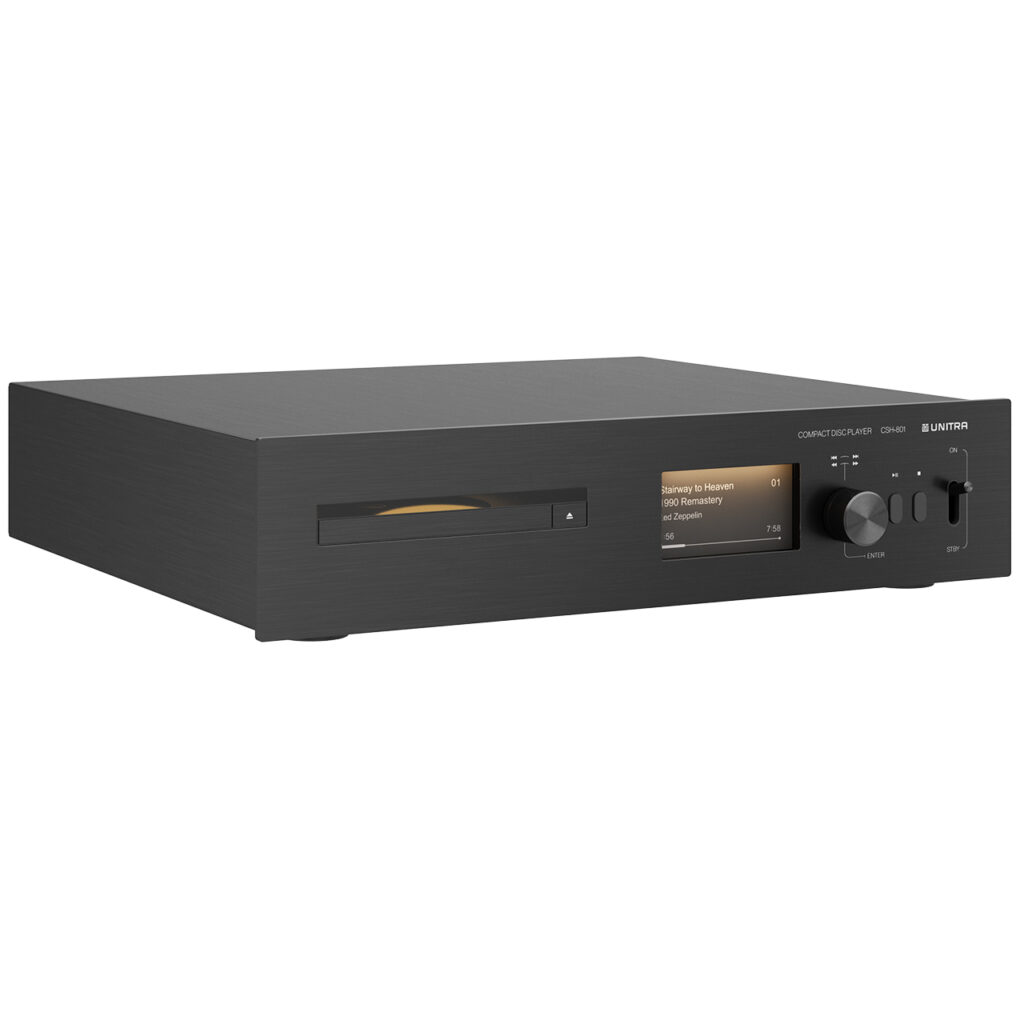 Unitra CSH 801 CD Player 搭配 DAC 黑色_小熊猫超级