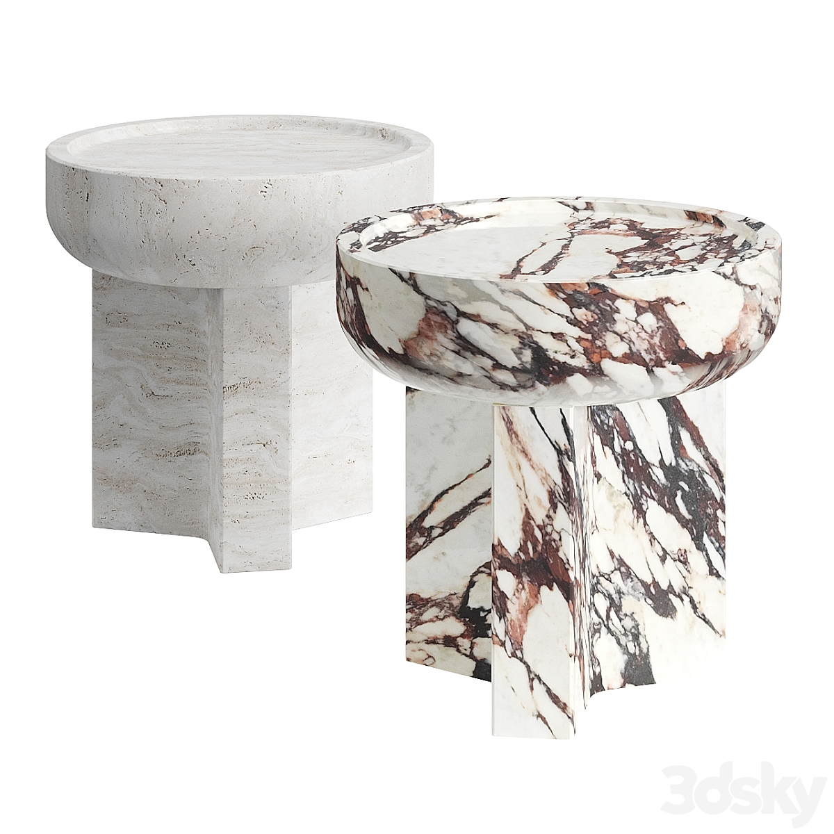 Henry Side Tables_小熊猫超级