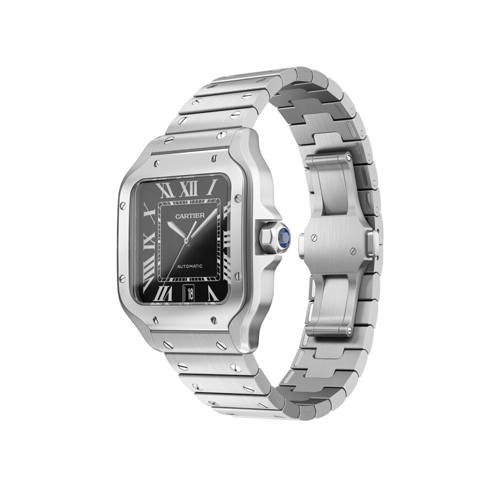 Cartier Santos de Cartier 黑色 Watch_小熊猫超级