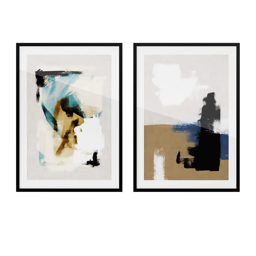 Desenio Art Prints Abstract Brushes Poster_小熊猫超级