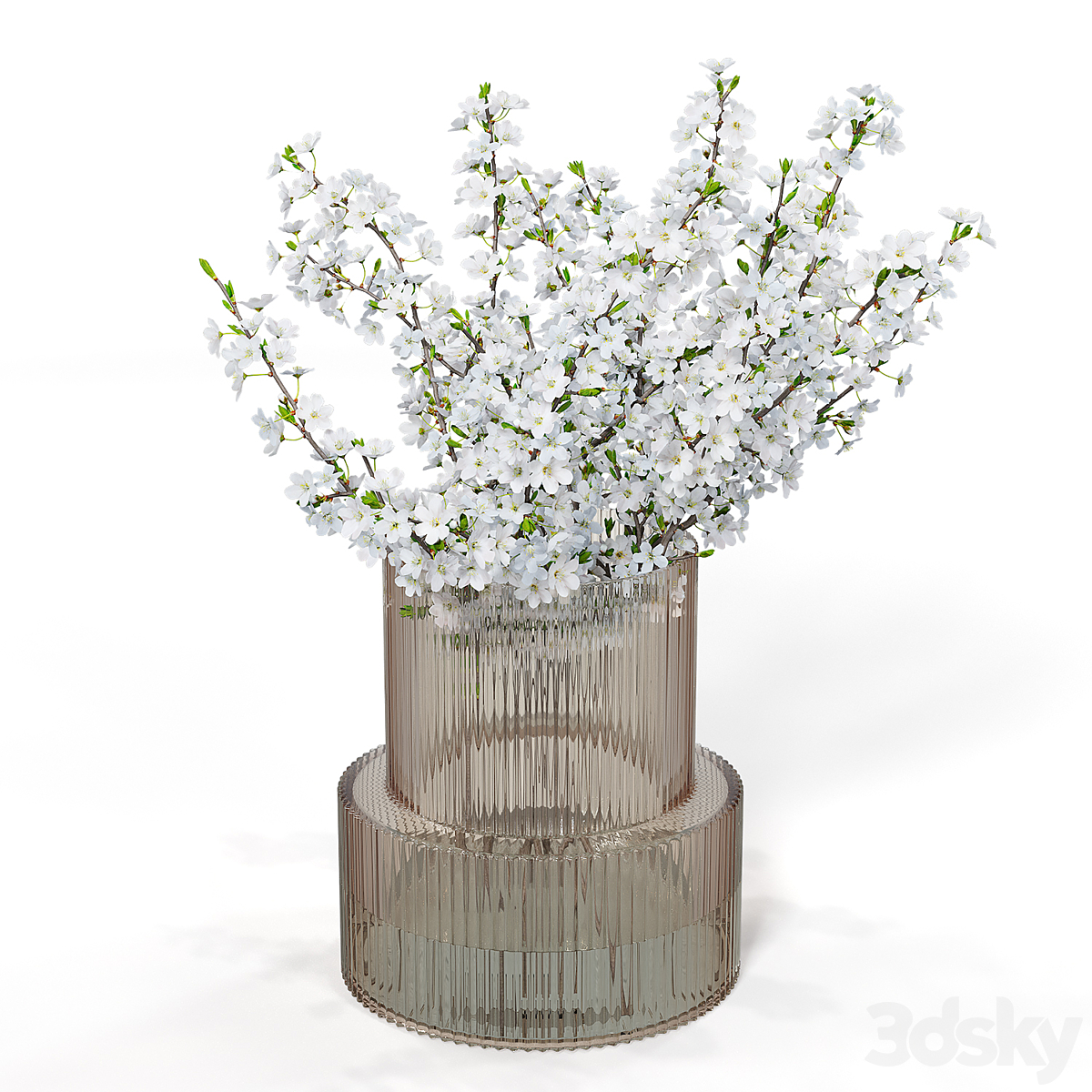 Plum-blossom-bouquet--a-花瓶-H&M_小熊猫超级