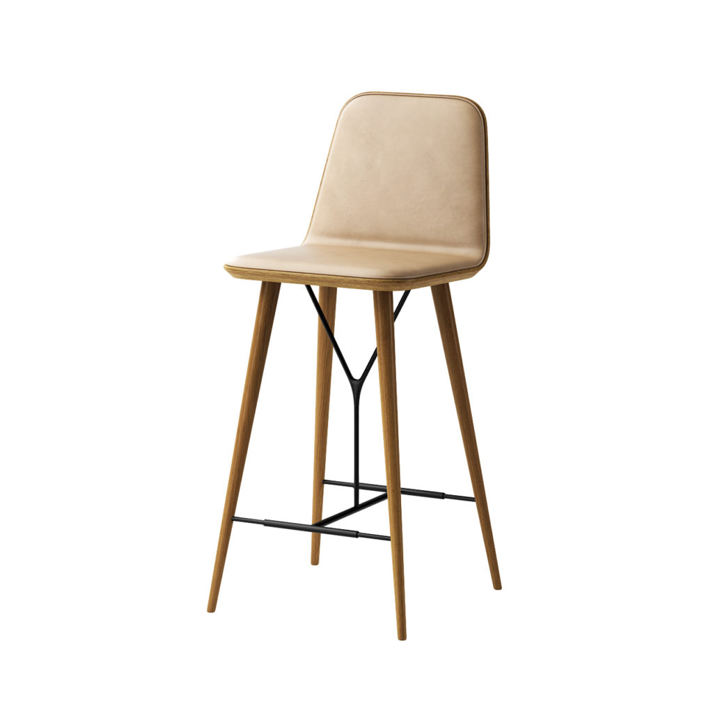Fredericia Spine Barstool_小熊猫超级