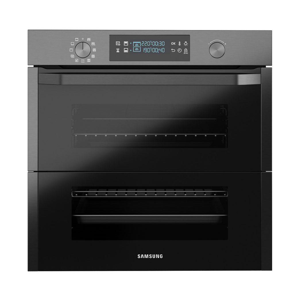 Samsung Built- 烤箱 搭配 Dual Cook Flex 黑色 75L_小熊猫超级