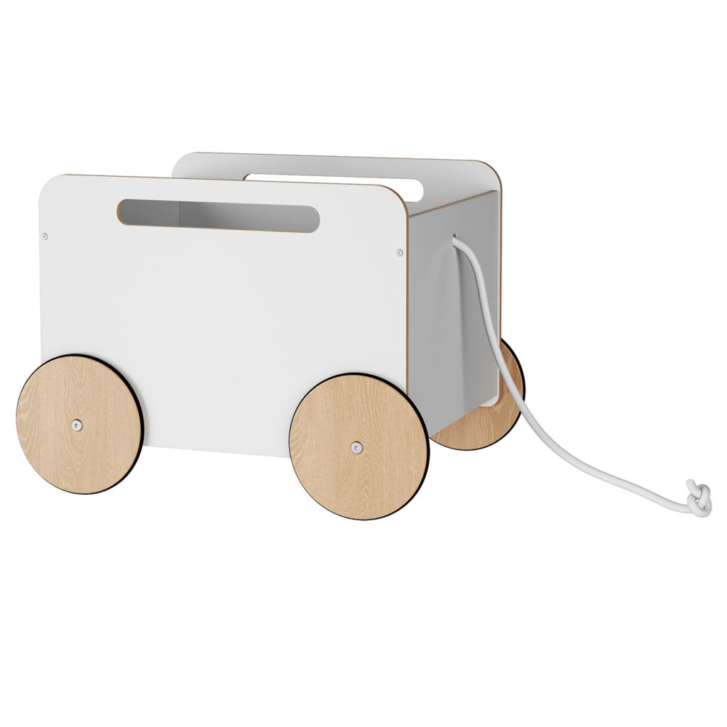 Ooh-Noo 玩具 斗柜 On Wheels_小熊猫超级