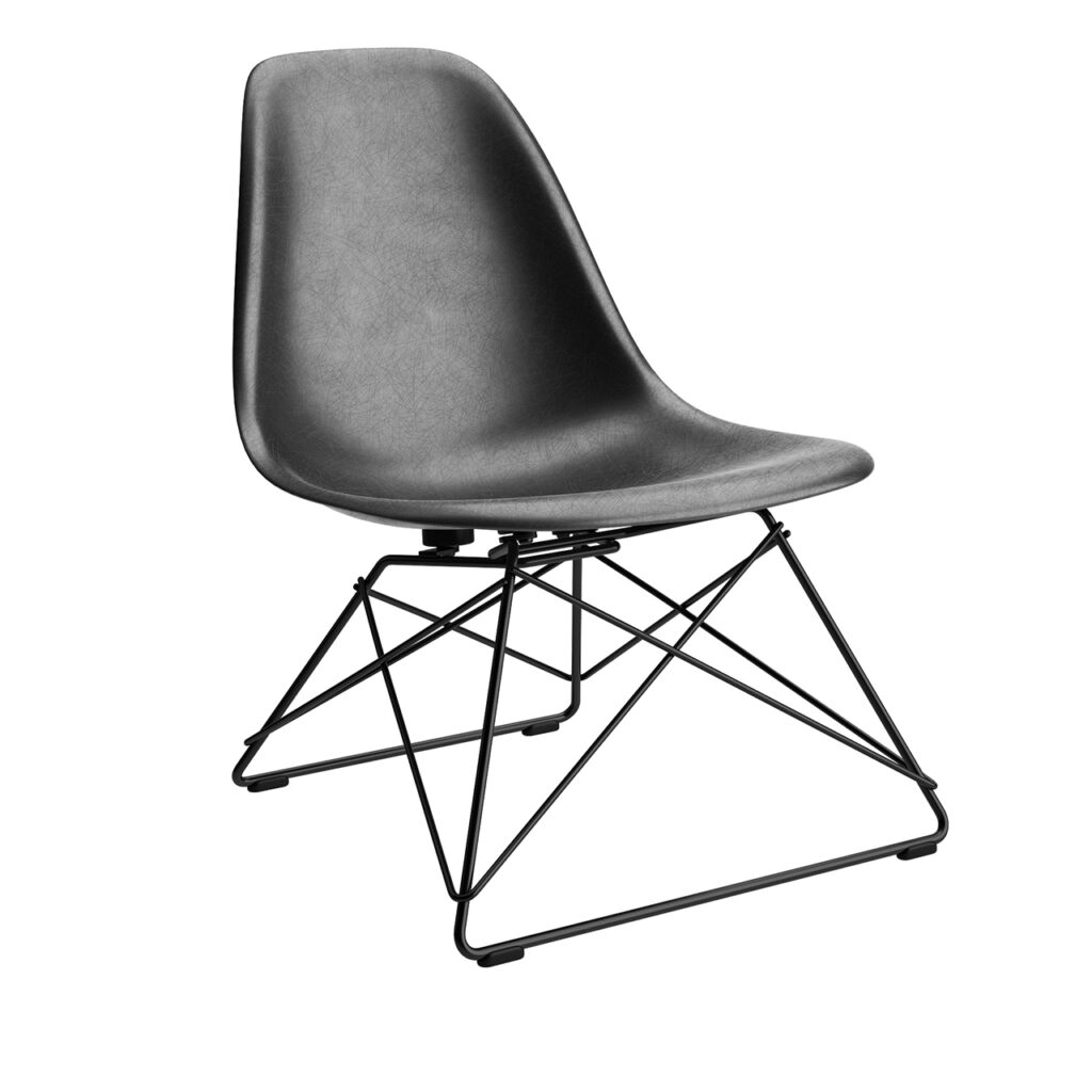 Vitra Eames Fiberglass Side 椅子 LSR_小熊猫超级