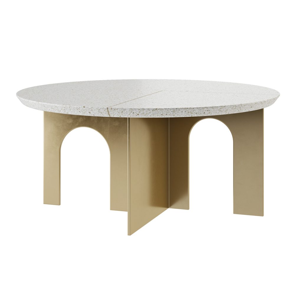 Paolo Castelli Arche 圆形 茶几_小熊猫超级