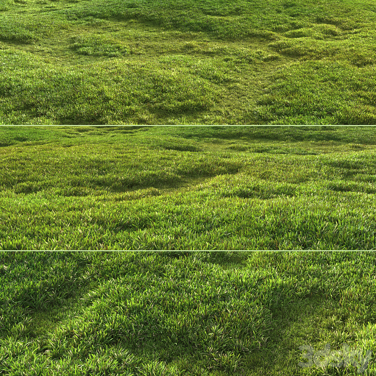 Tileable grass_小熊猫超级