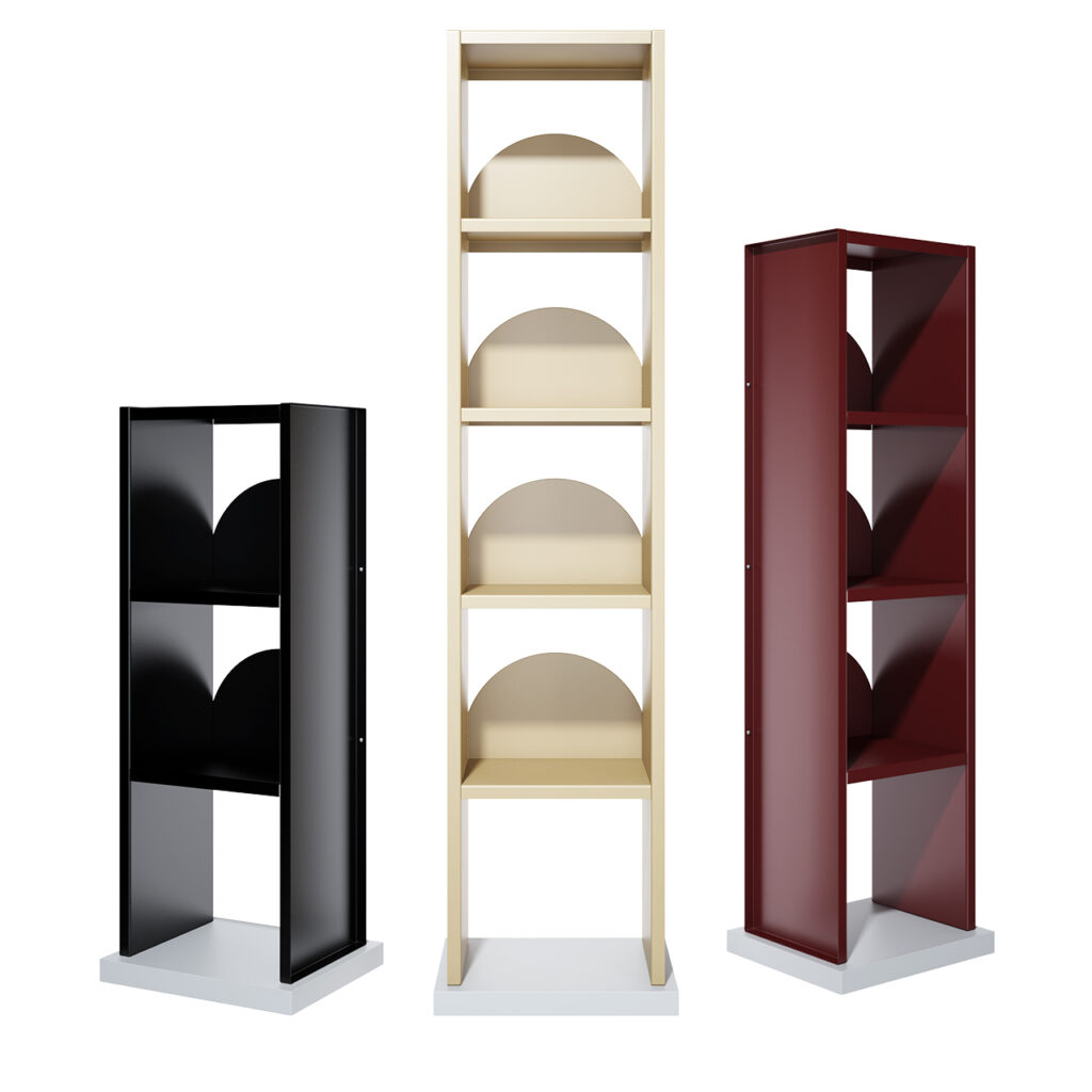 Danese Milano Floreana 金属 书柜_小熊猫超级