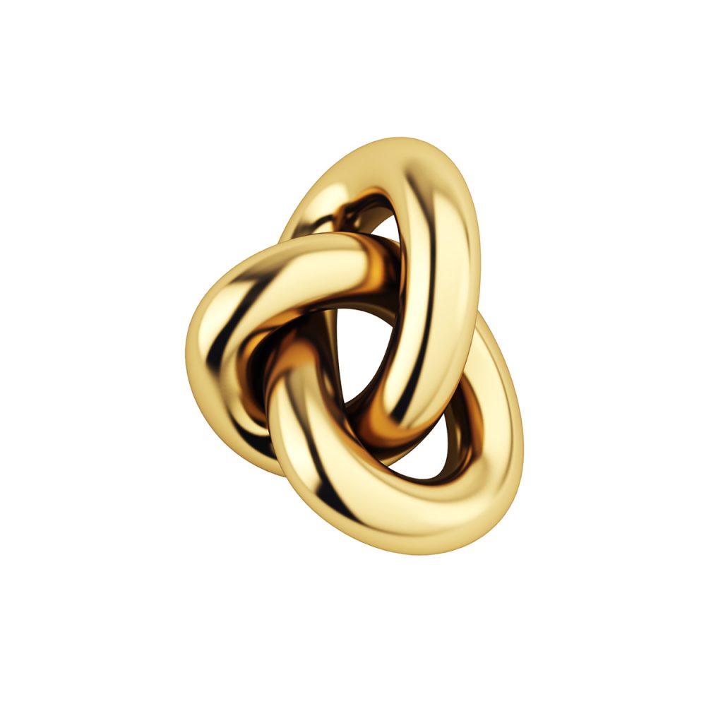 Cooee Design Knot 桌子 小号 Decoration_小熊猫超级