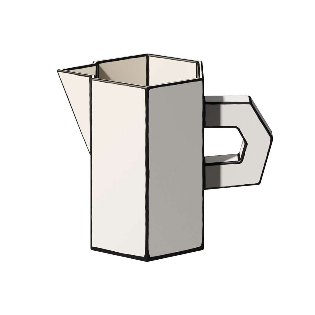 Serax Carte Blanche Jug_小熊猫超级