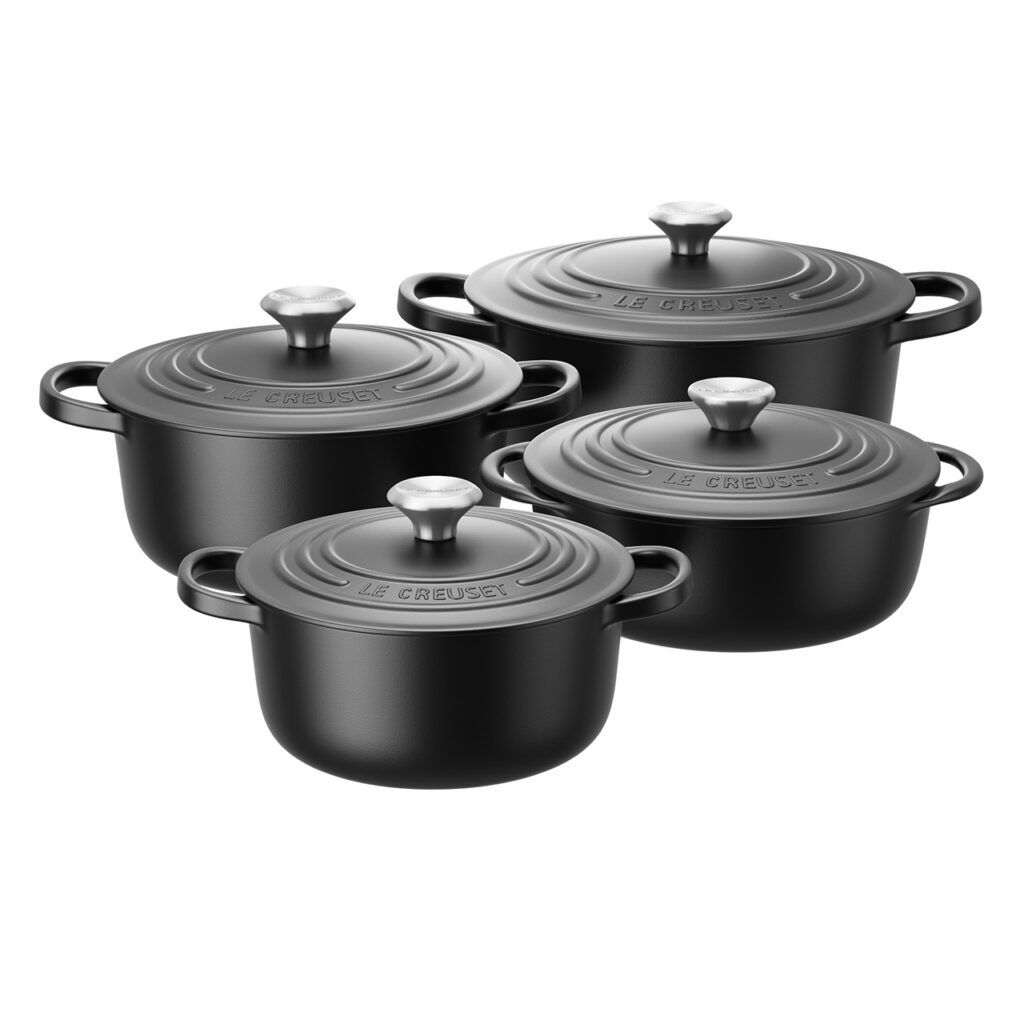 Le Creuset Signature Cast Iron 圆形 Casserole_小熊猫超级