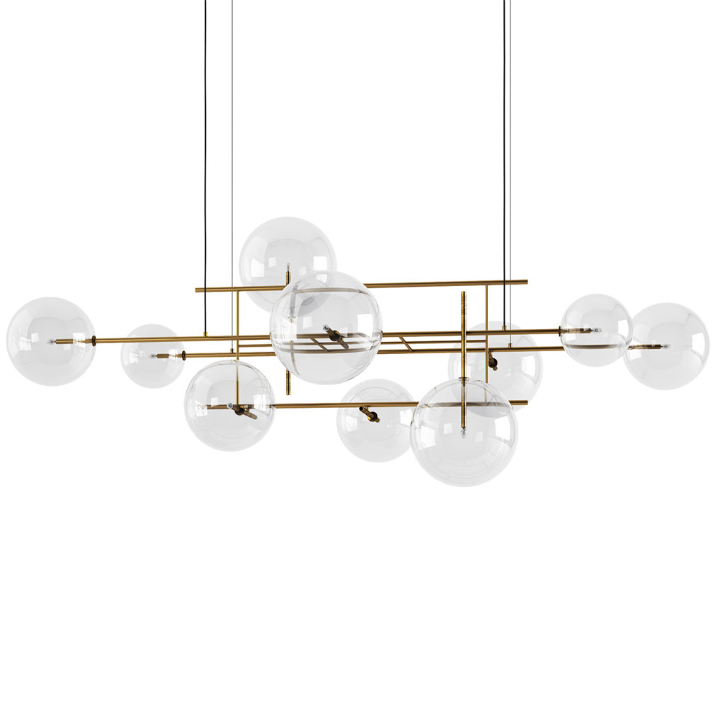 Gallotti&Radice Bolle Orizzontale Hanging 灯具_小熊猫超级
