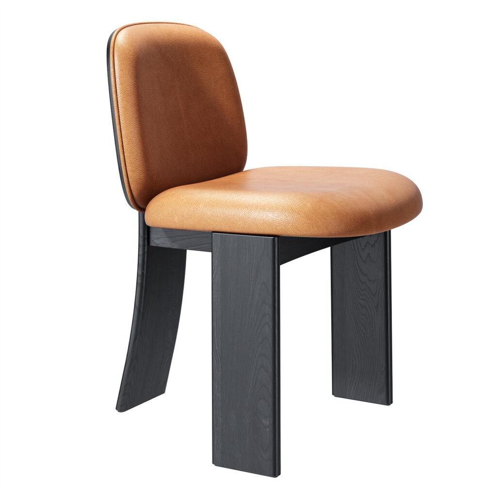 Gallotti&Radice Saki 皮革 椅子_小熊猫超级