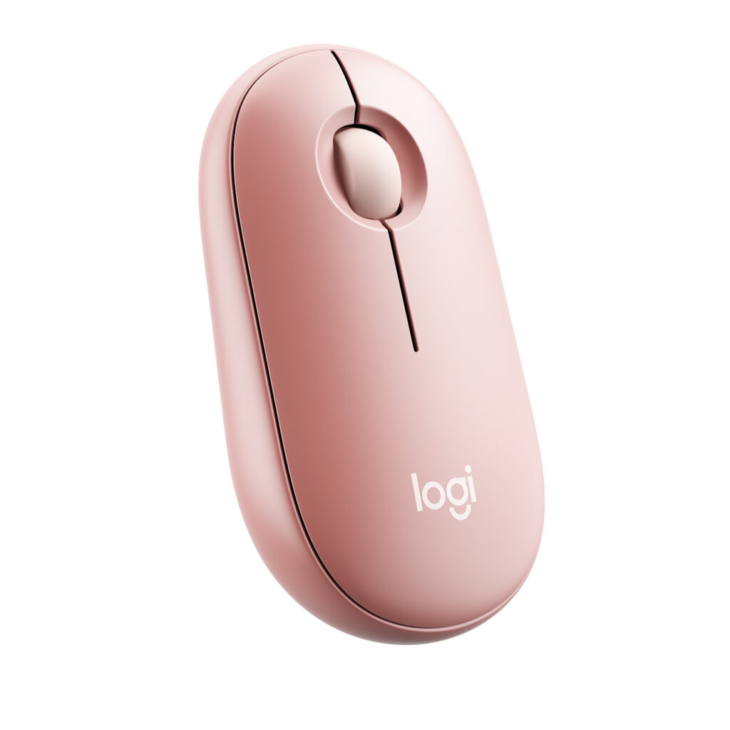 Logitech Pebble Rose 鼠标 2 M350S_小熊猫超级