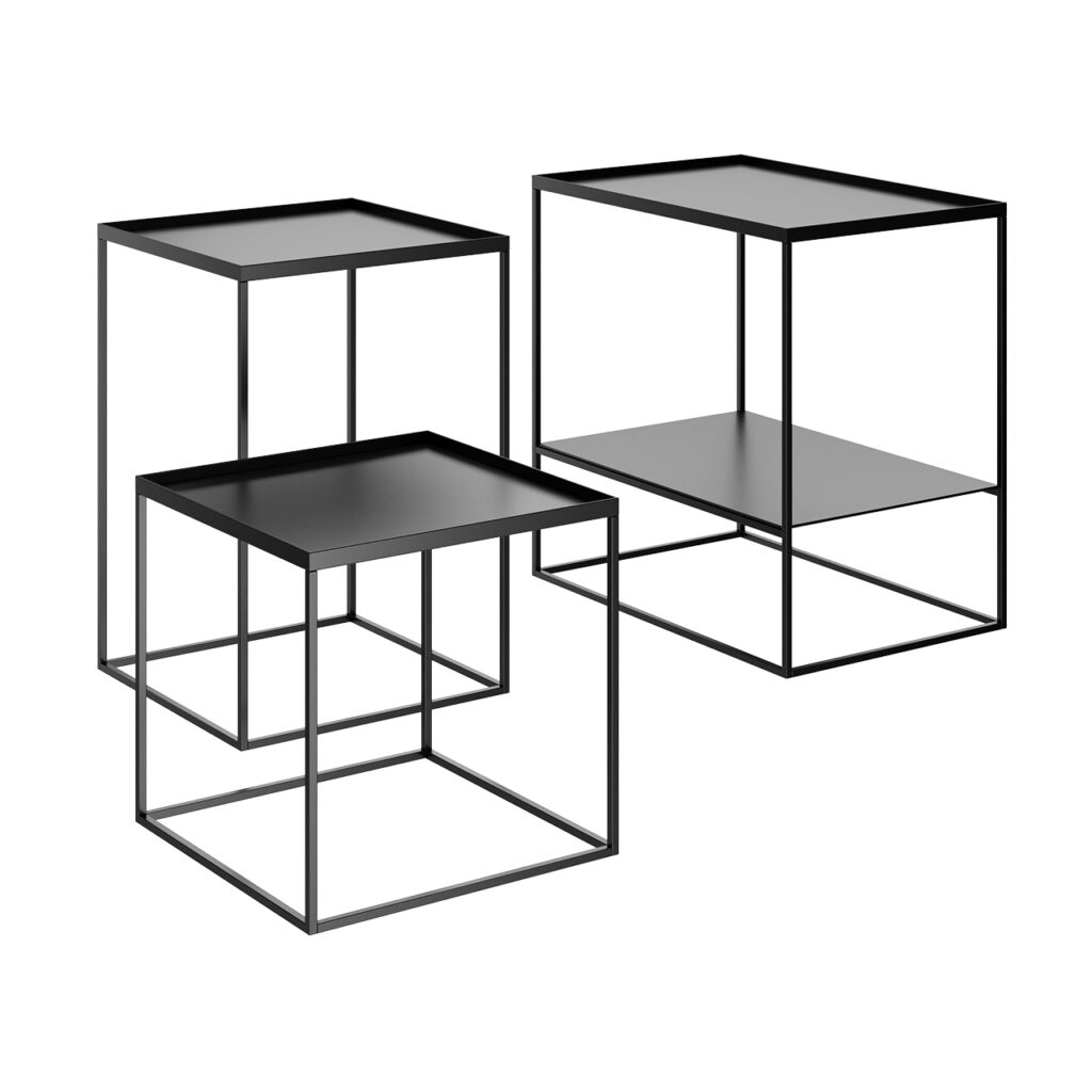 Silvio Rohrmoser At_19 Side Tables_小熊猫超级