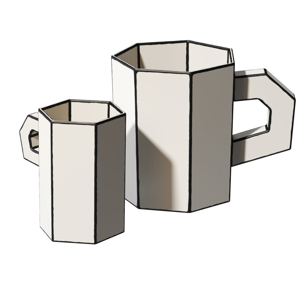 Serax Carte Blanche Tea Cup_小熊猫超级