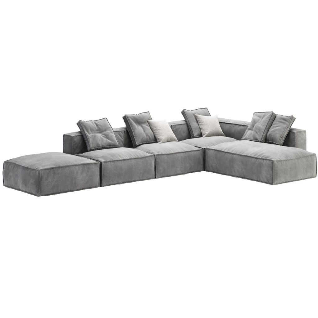 Bonaldo Peanut B 沙发 Corner 5 Seats_小熊猫超级